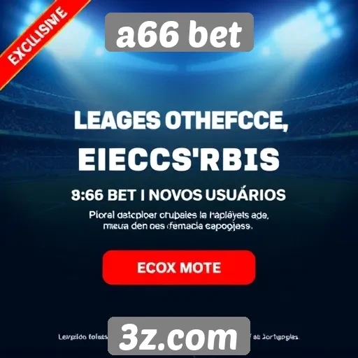 A66 Bet oferece promoções exclusivas para novos usuários